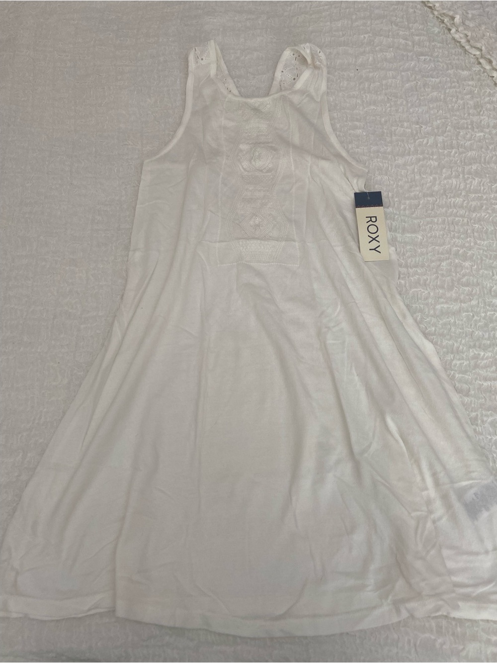 NWT ROXY WHITE DRESS SIZE XS - Picture 2 of 8